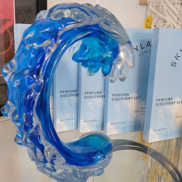 Art Glass Wave - Rip Curl Sculpture - Picture 5 of 5